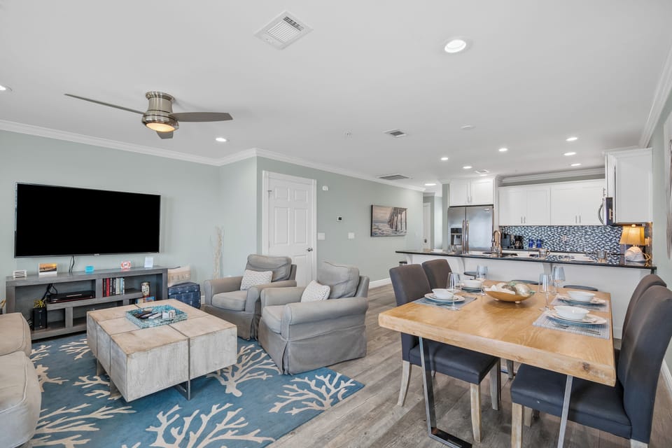 Spacious and open