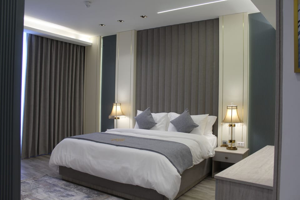 Suite, City View | Frette Italian sheets, premium bedding, memory foam beds