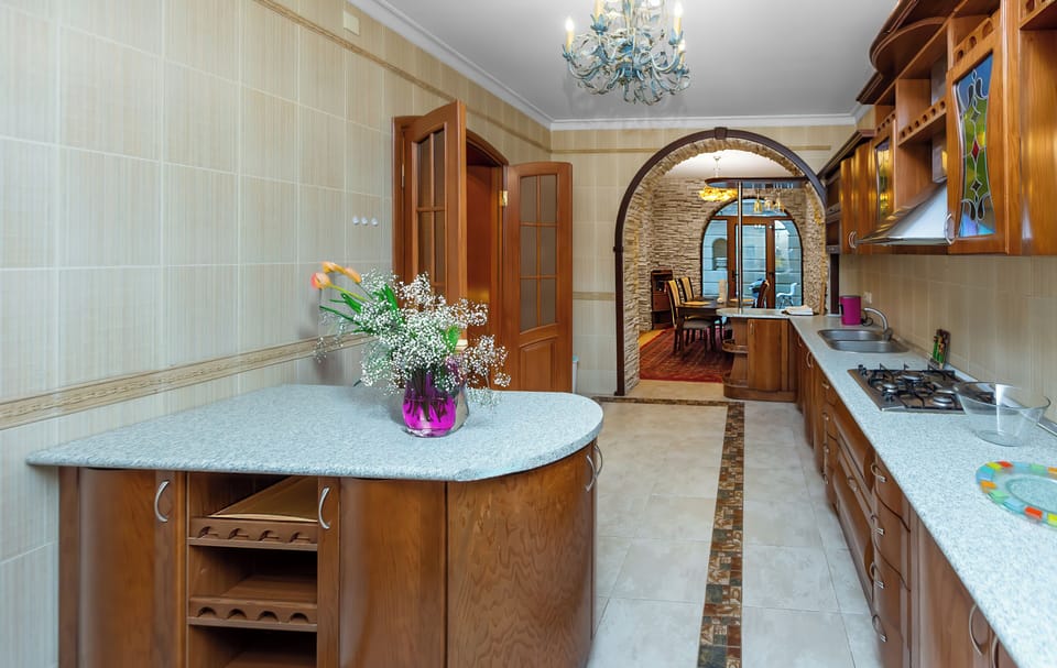 Villa, 3 Bedrooms | Private kitchen | Full-size fridge, microwave, stovetop, dishwasher