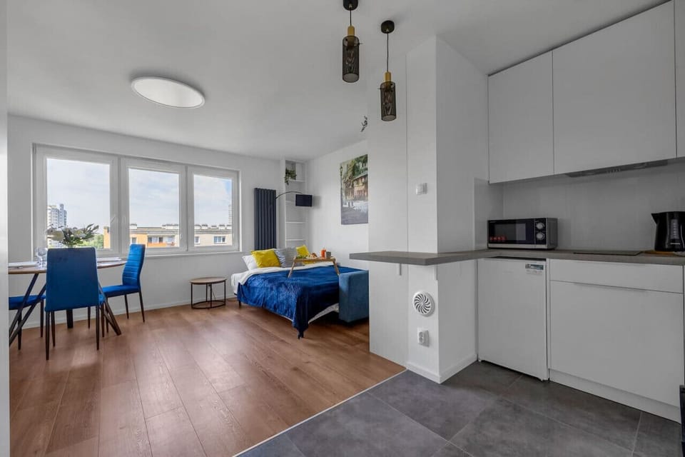 Comfortable Living Room with Sofa Bed and Smart TV | Book Now with RENTUJEMY