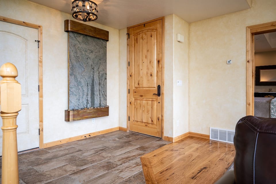 Interior entrance to the home.