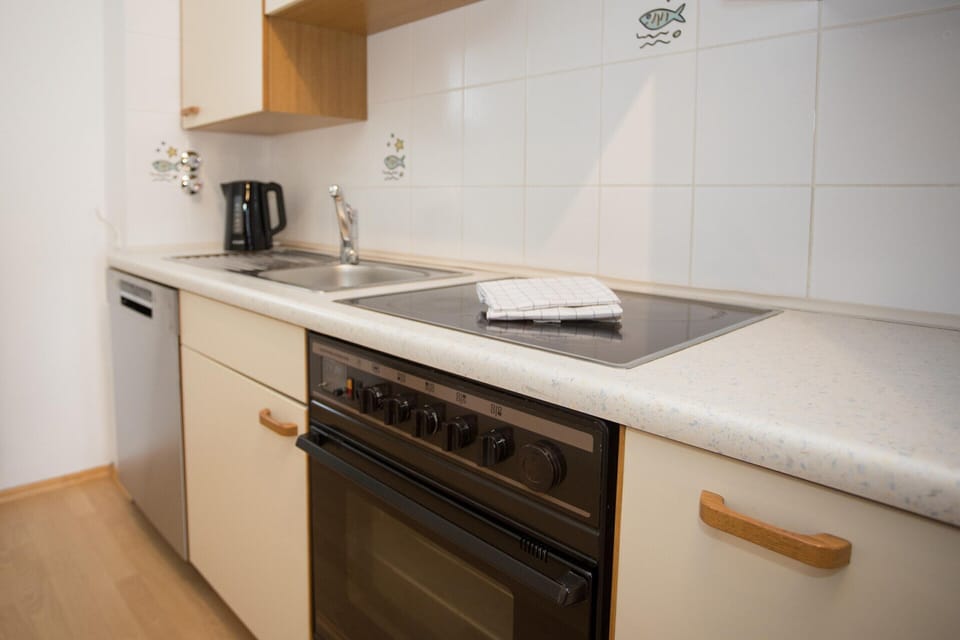 Apartment | Private kitchen | Highchair, cookware/dishes/utensils