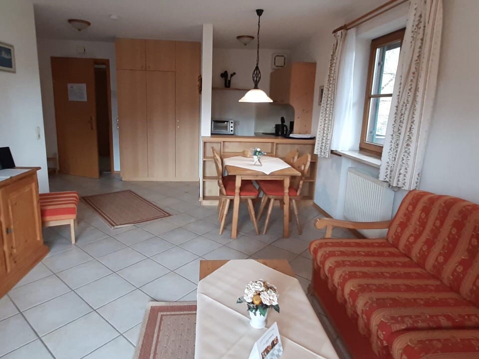 Apartment | Private kitchen | Electric kettle, toaster, highchair