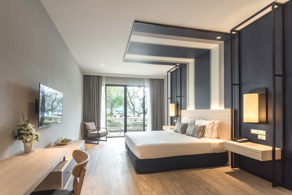 Family Bunk Beds, Pool View or Garden View | In-room safe, desk, blackout drapes, iron/ironing board (on request)