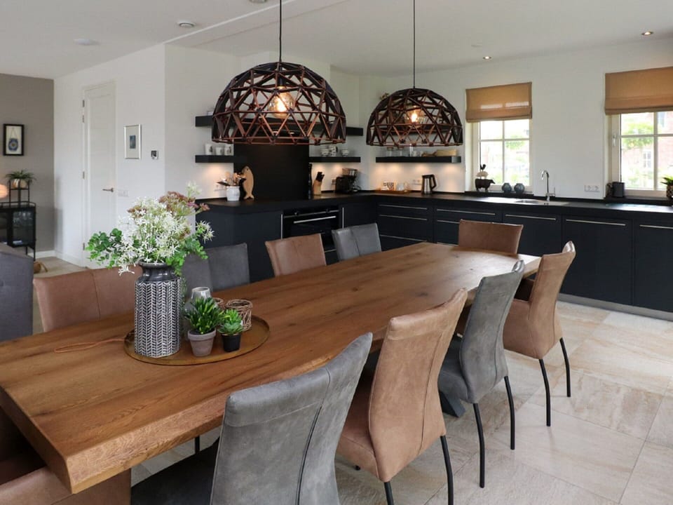 Villa | Private kitchen | Fridge, microwave, electric kettle