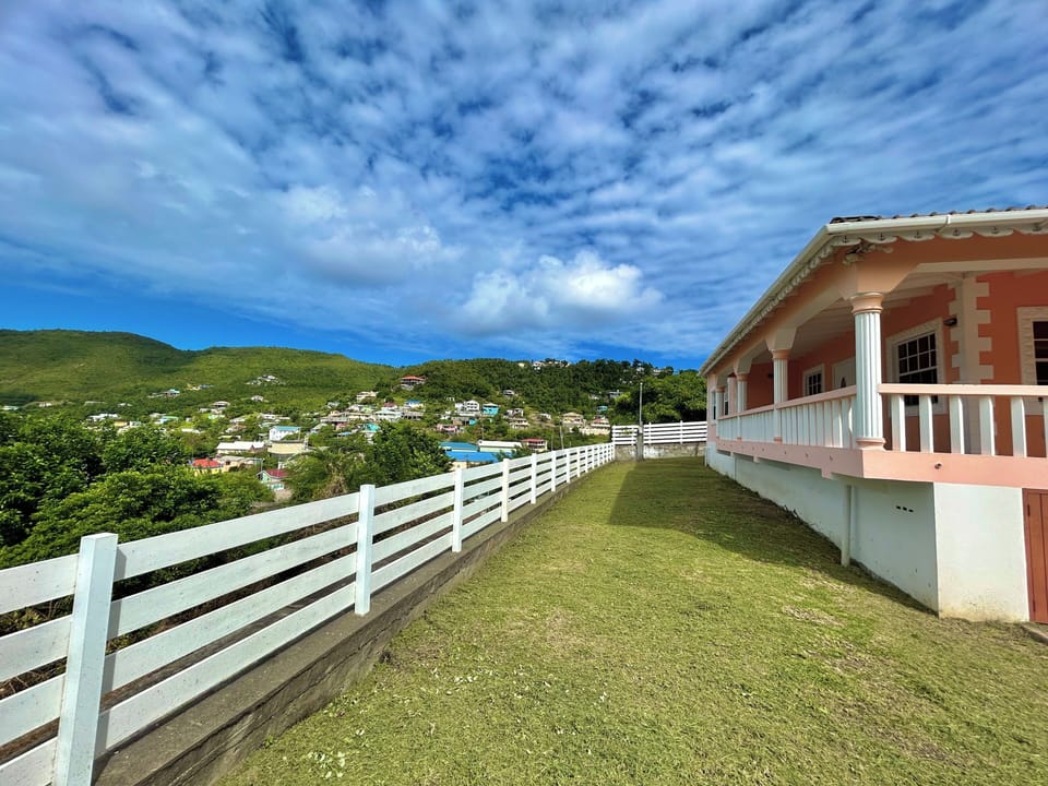 Spacious yard space