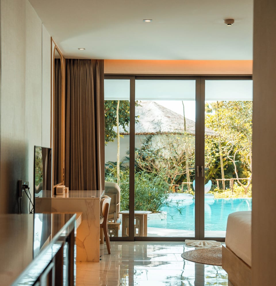 Pool Access Room | View from room