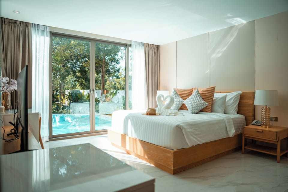 Grand Deluxe With Pool | Minibar (free items), in-room safe, blackout drapes, iron/ironing board