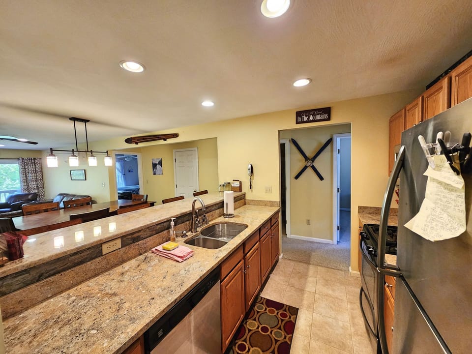 Kitchen view from entry