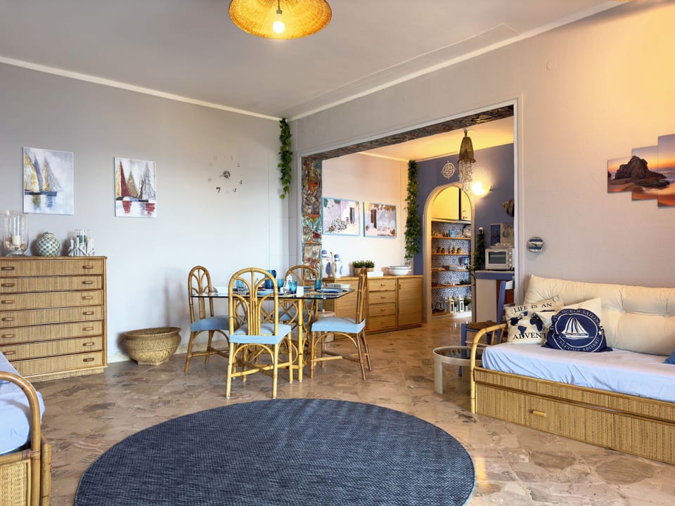 Premium Villa, 2 Bedrooms, Sea View, Sea Facing | Living area | Flat-screen TV