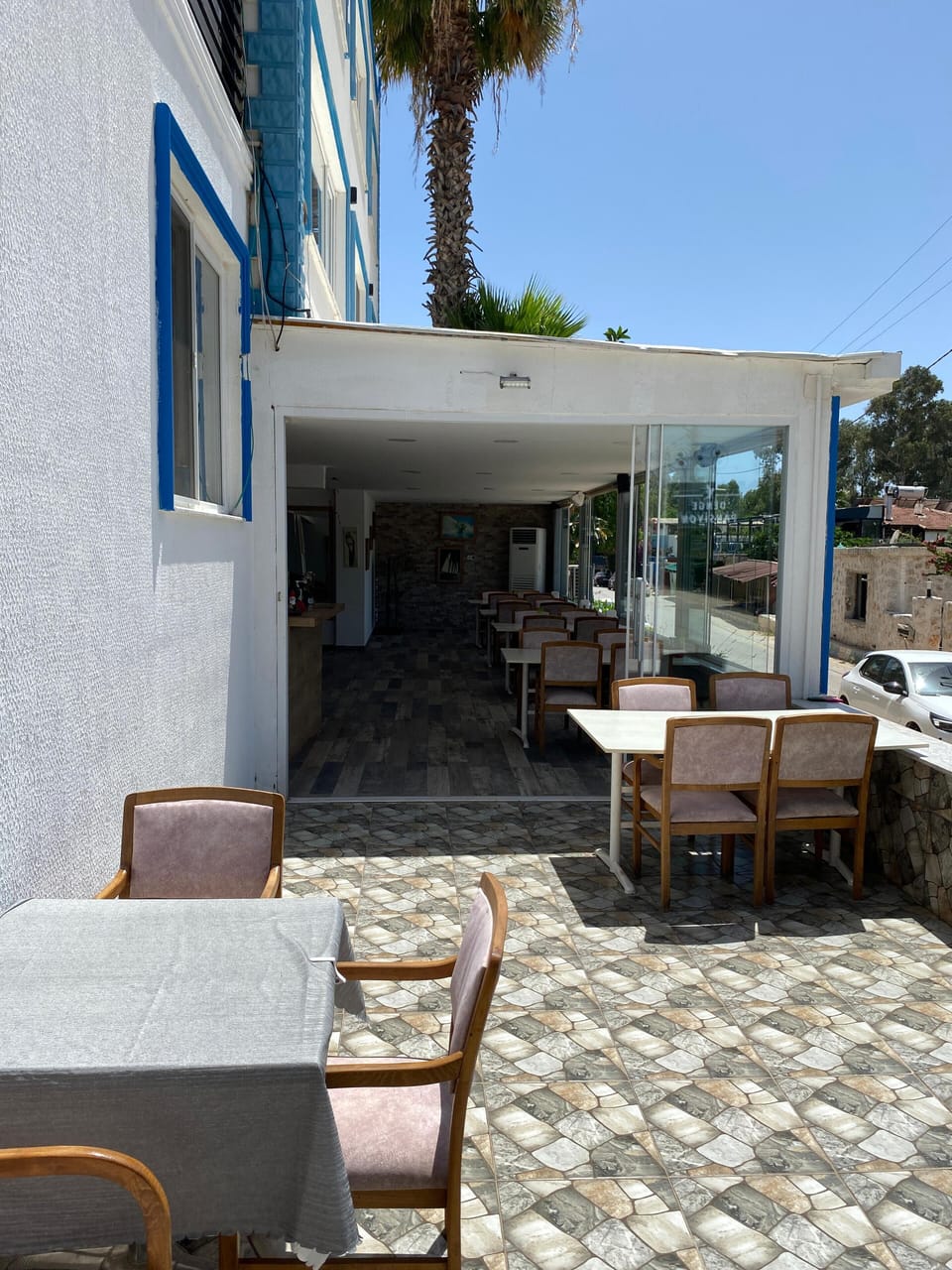 Interior entrance
