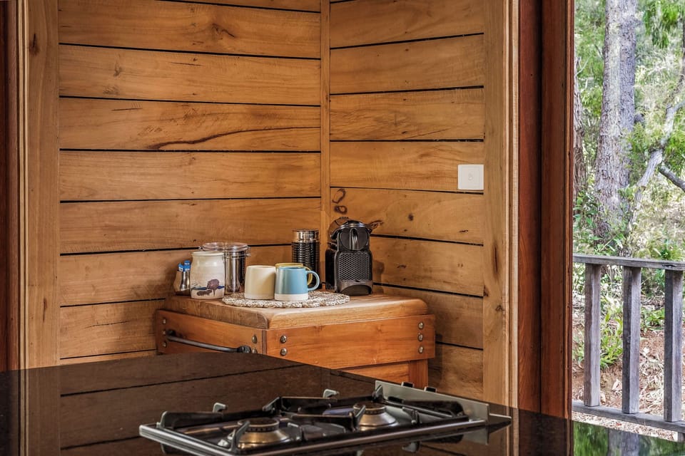 Fully stocked Nespresso coffee machine complimentary