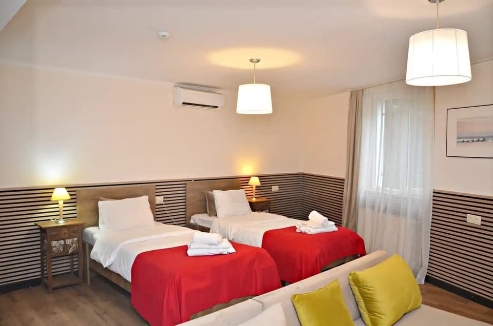 Comfort Quadruple Room | Hypo-allergenic bedding, desk, laptop workspace, soundproofing