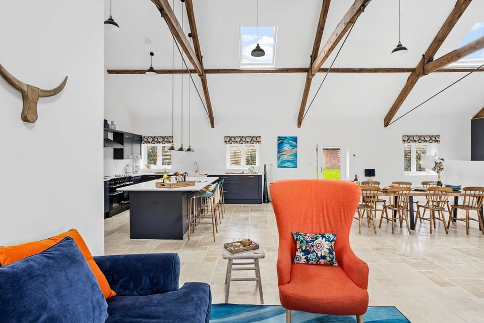 Open plan living - The Shippon