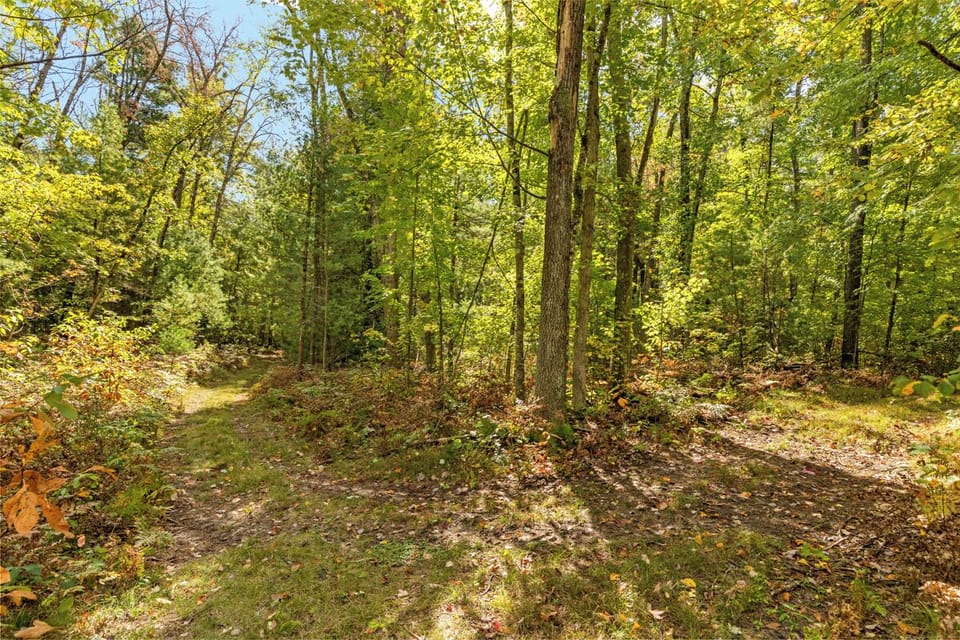 On site hiking and biking path
