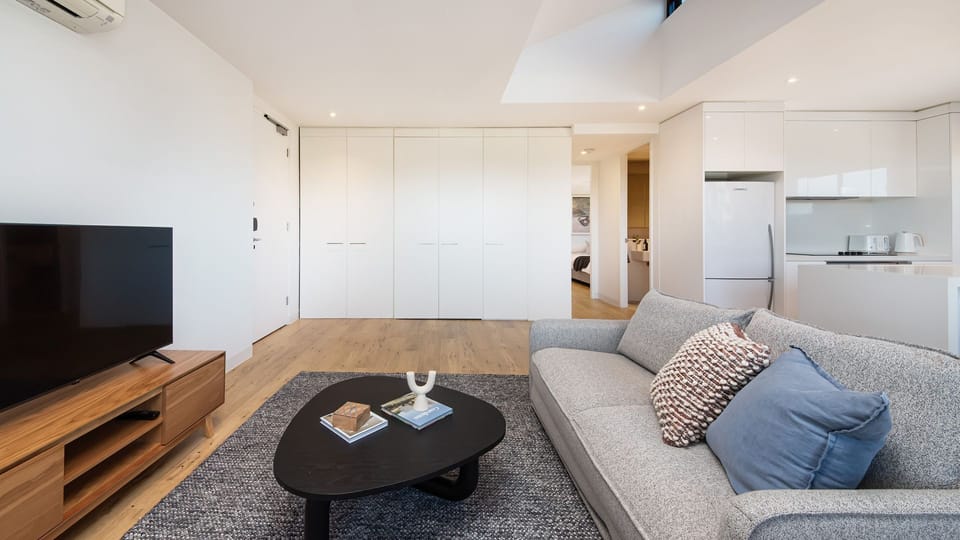 Double Sofa Bed in living space