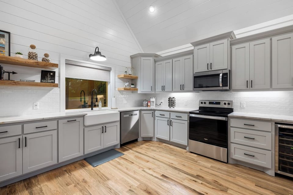 Open kitchen setup