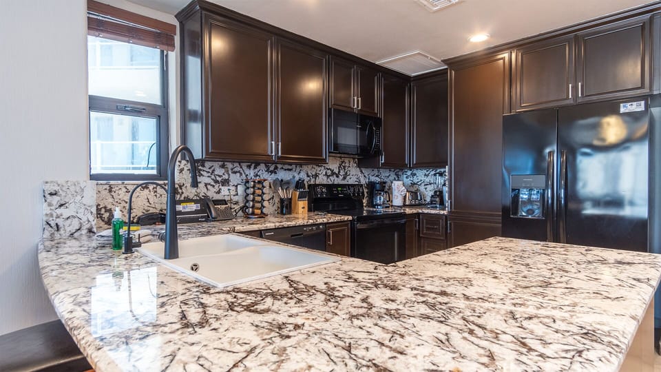 The complete kitchen ha all that you need