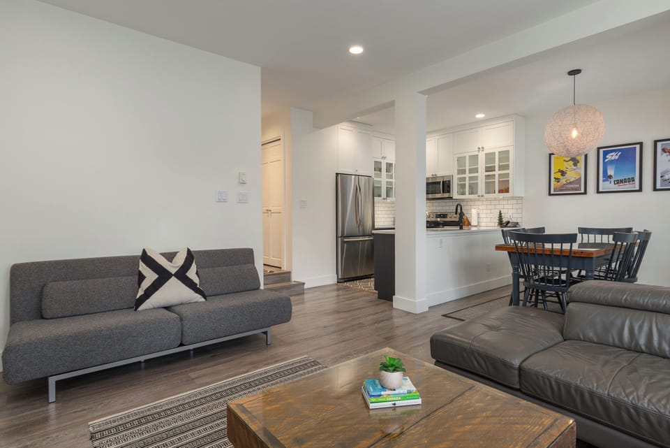 Main Floor - Living Area & Dining Area