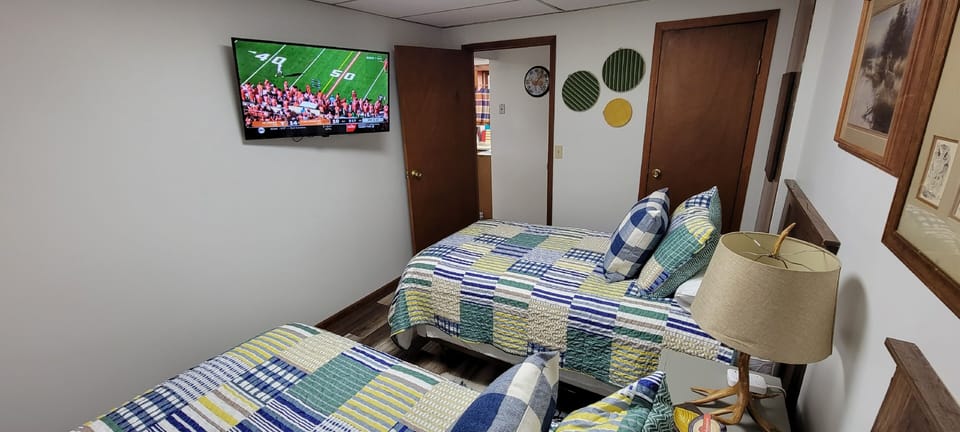TV in the bedroom