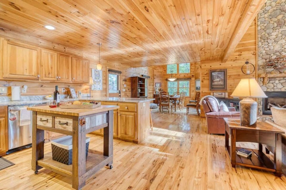 Large open floor plan