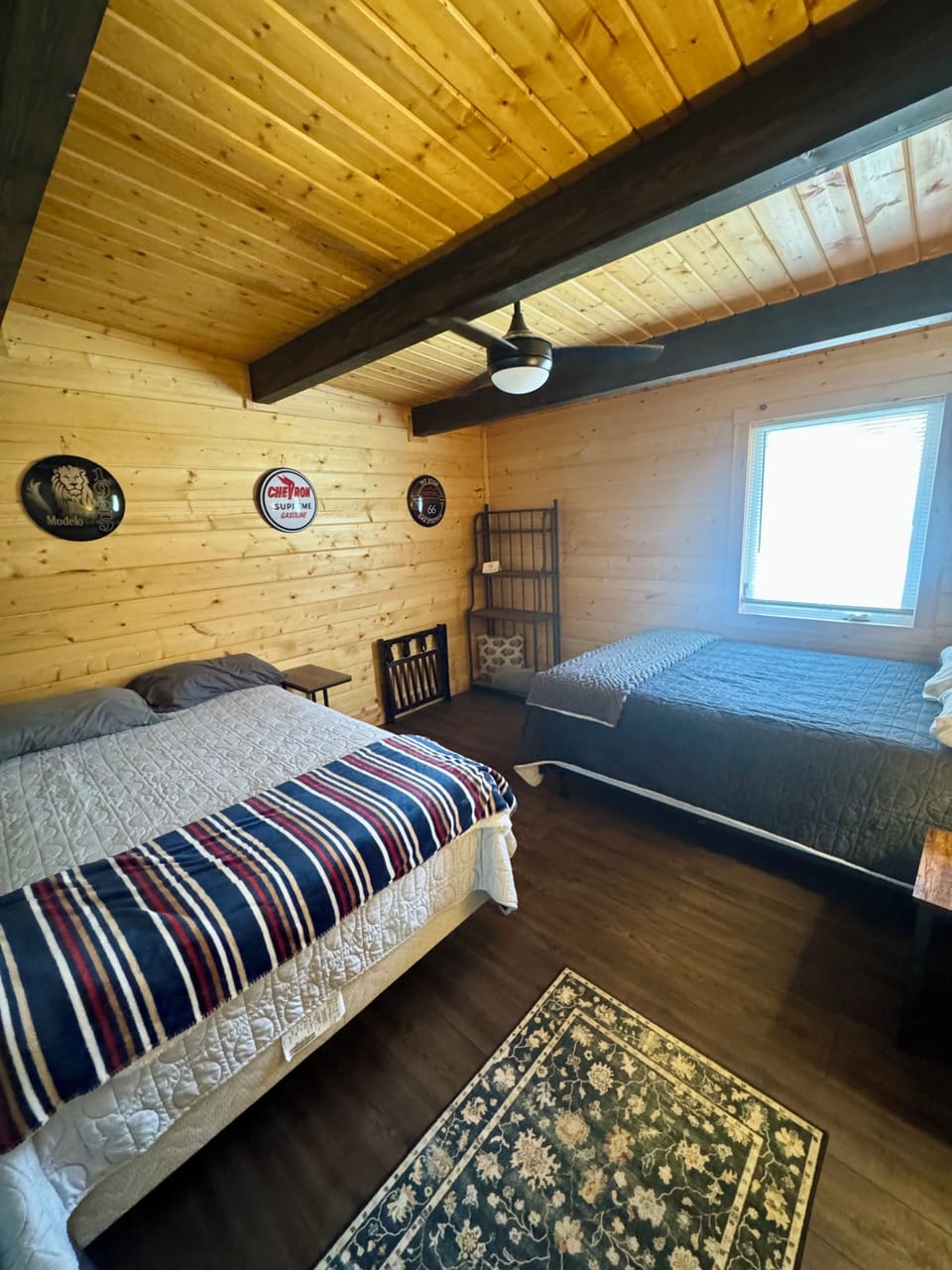 Bedroom 1 - 2 full beds.