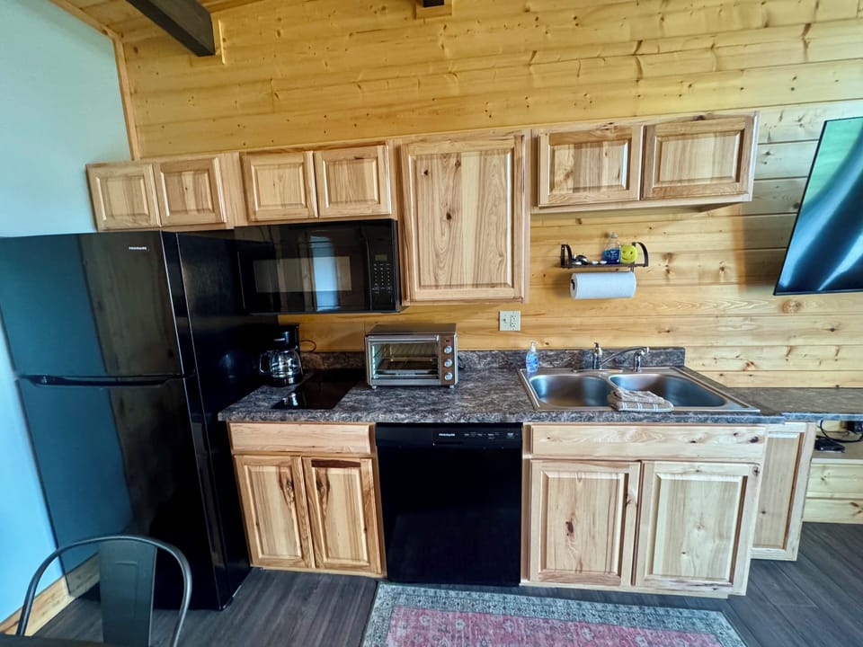 Kitchenette located off of living area.