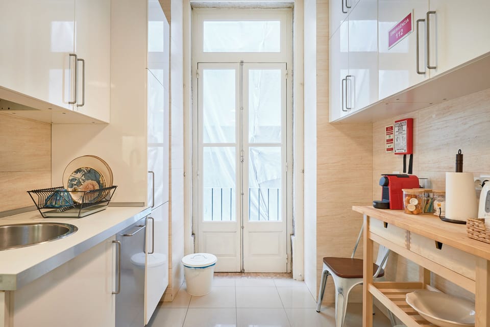 Apartment | Private kitchen | Fridge, microwave, stovetop
