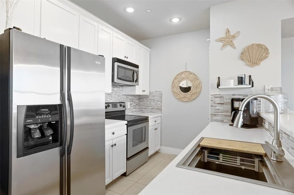 Stainless steel appliances