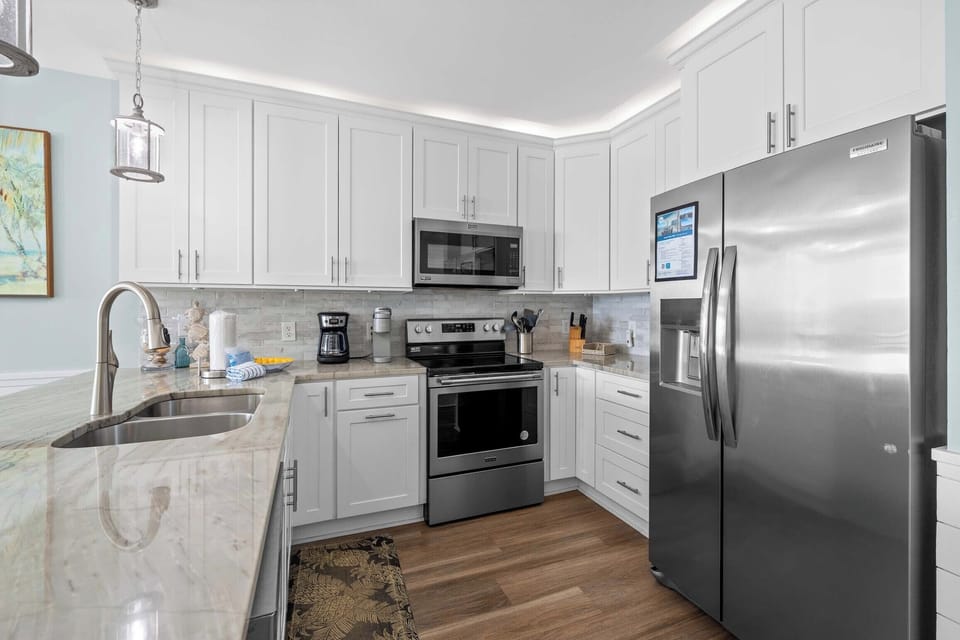 Stainless steel appliances