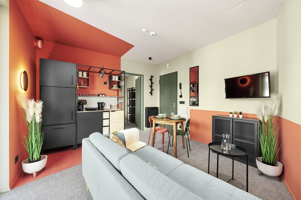 Superior Apartment | Living area | LCD TV
