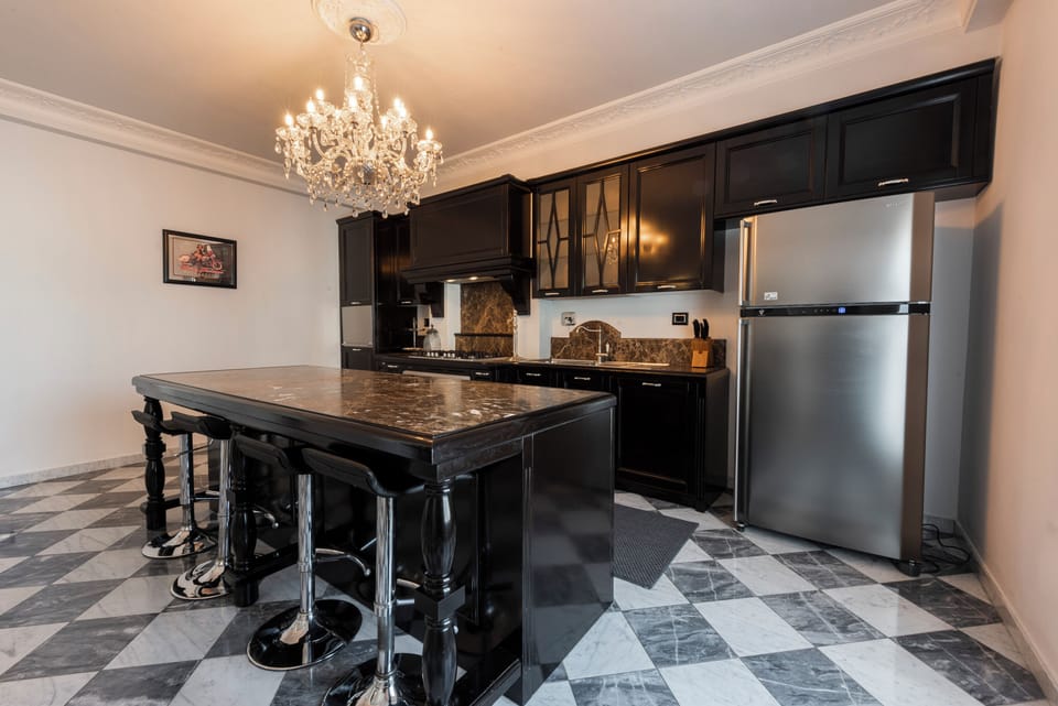 Exclusive Condo | Private kitchen | Fridge, stovetop, cookware/dishes/utensils
