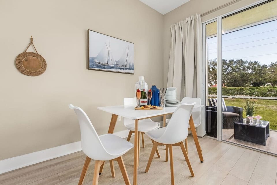 Enjoy dining in comfort