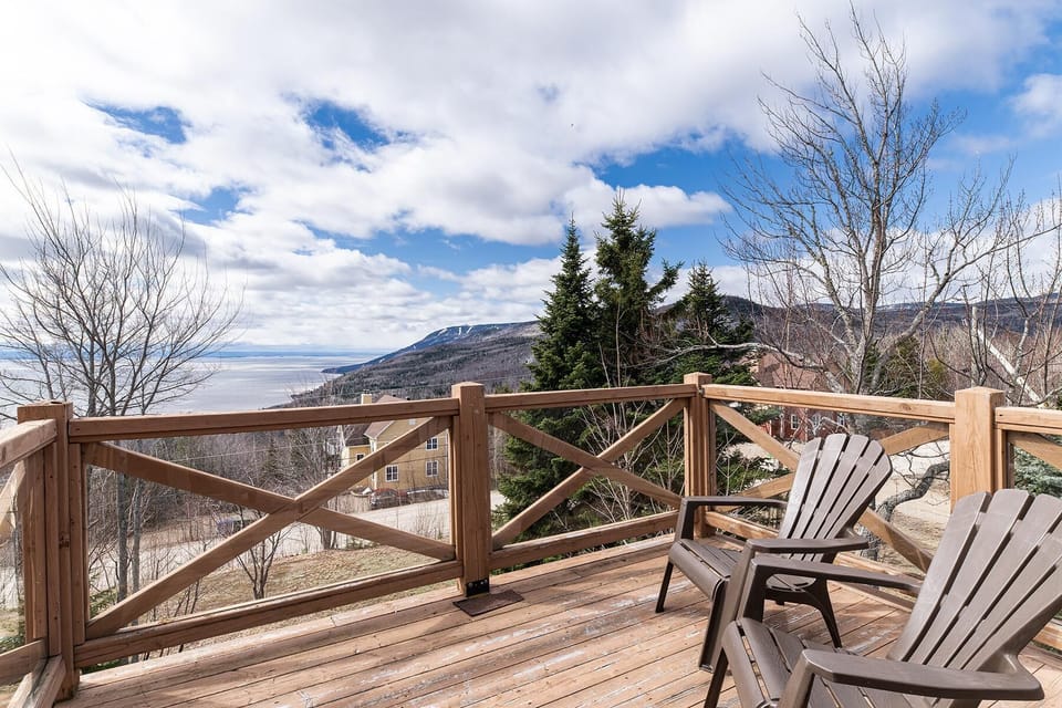 Breathe in the fresh air and take in the view.