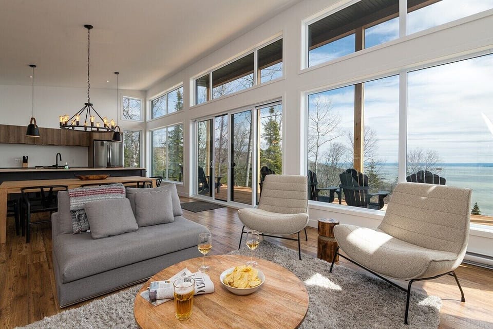Let the sunshine in your perfect space to connect, relax, and enjoy the view.