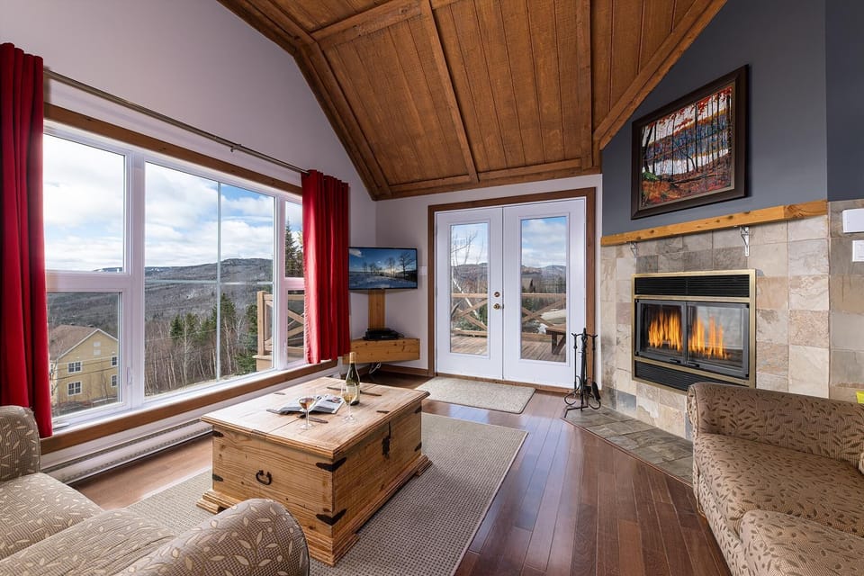 Start your morning with a view and a good cup of coffee.
