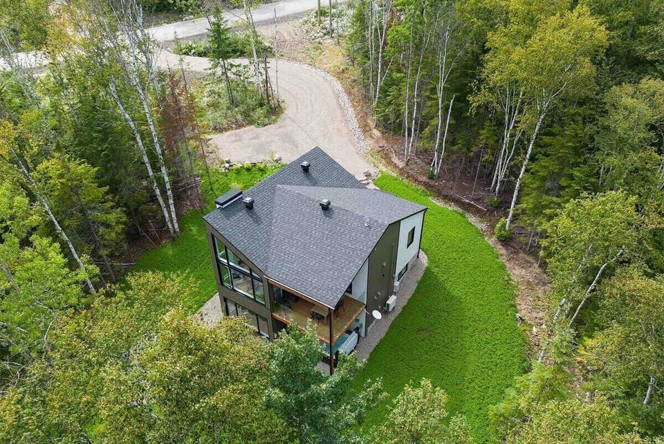 A home that feels just as inviting from above.