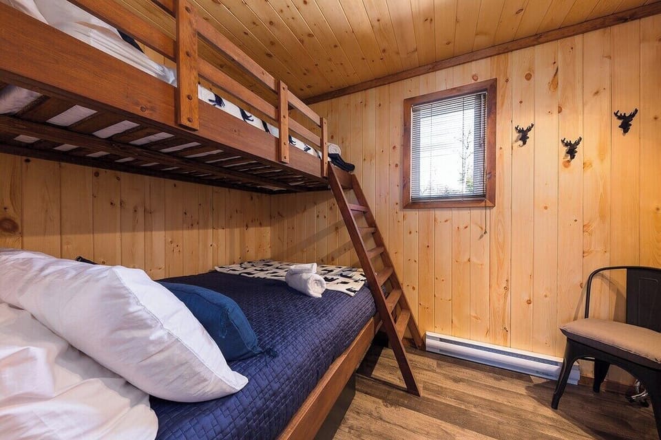 Kids love the bunk room setup.