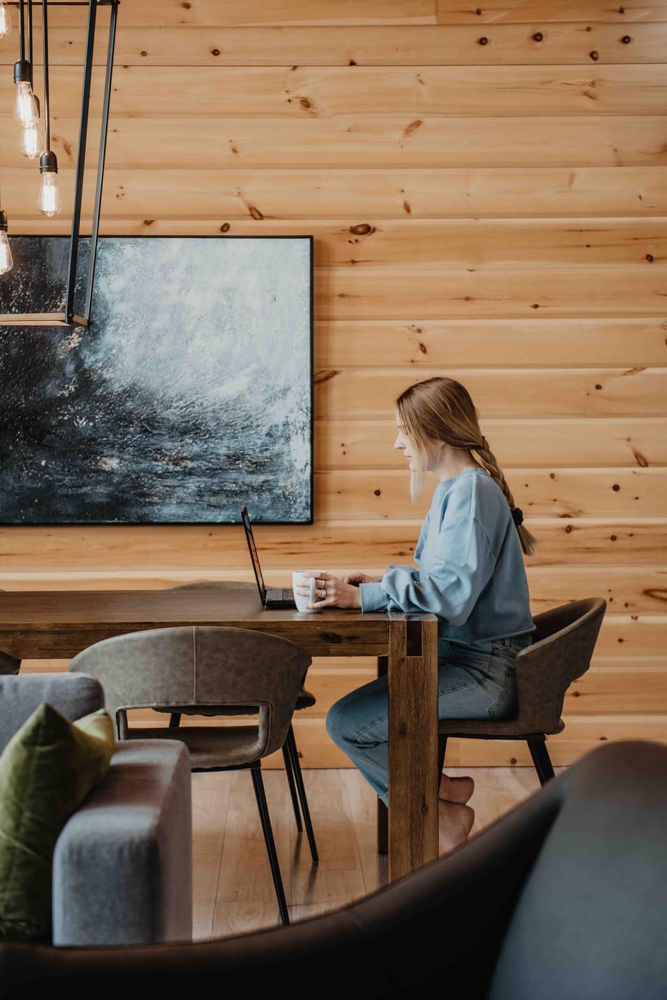 Work with a view, or just a break from it all.