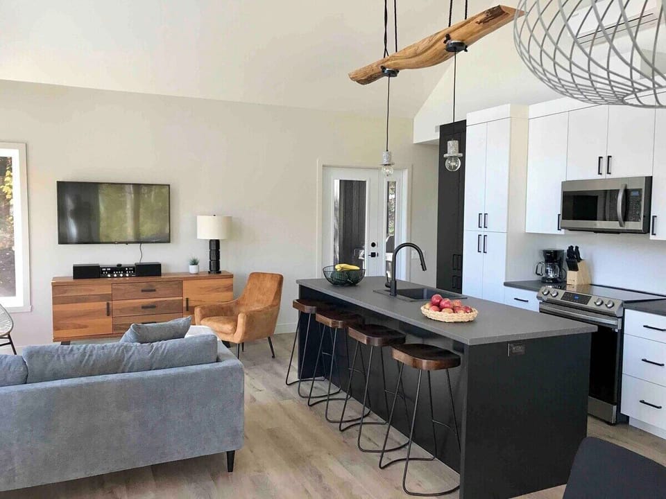 Open concept living feels right.