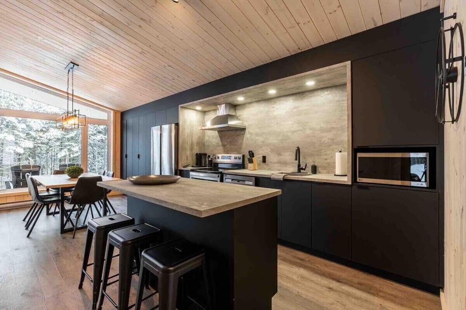 A kitchen designed for creating, sharing, and making memories, views included.