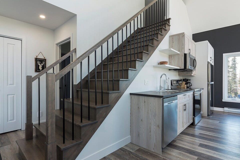 Two levels of comfort and space.