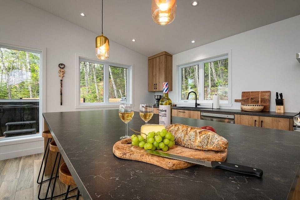 A kitchen as fresh as the ingredients you’ll find here.