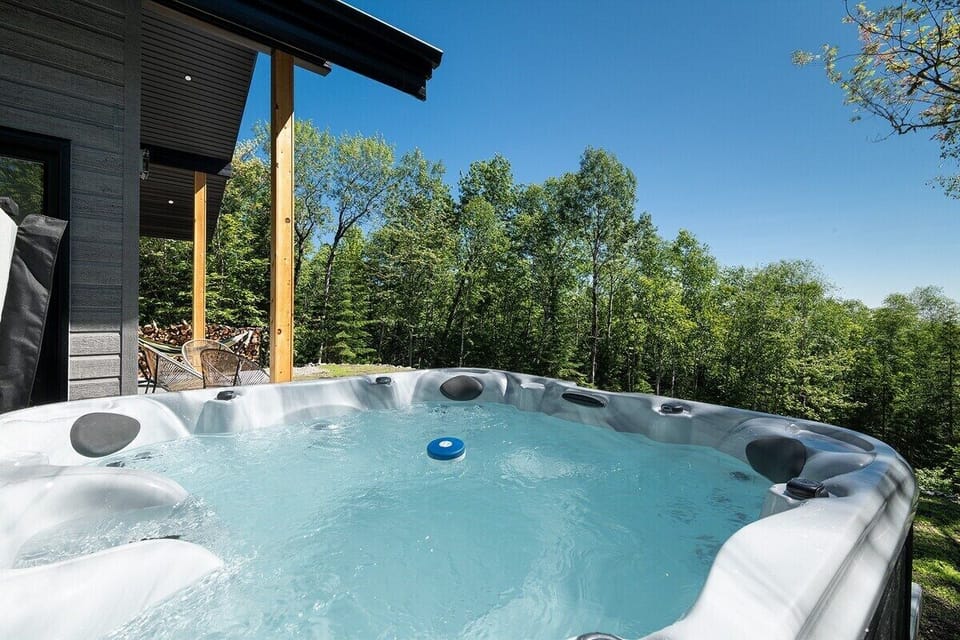 Bubbles, views, and a moment to yourself, this is summer done right.