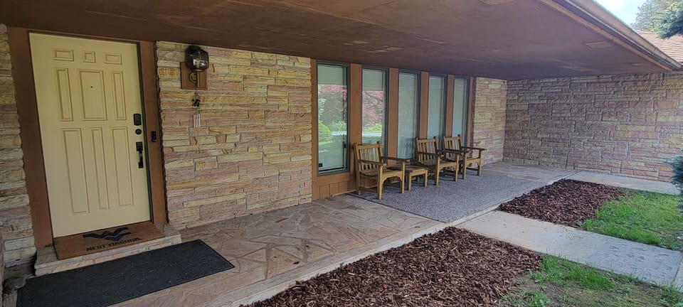Large covered front porch.