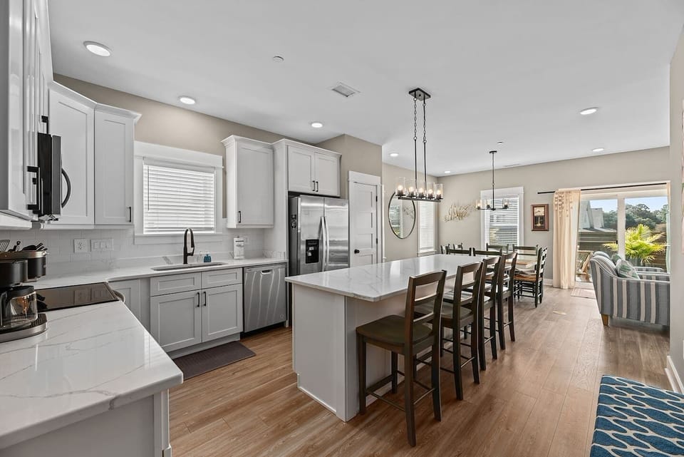 The spacious layout is perfect for groups.