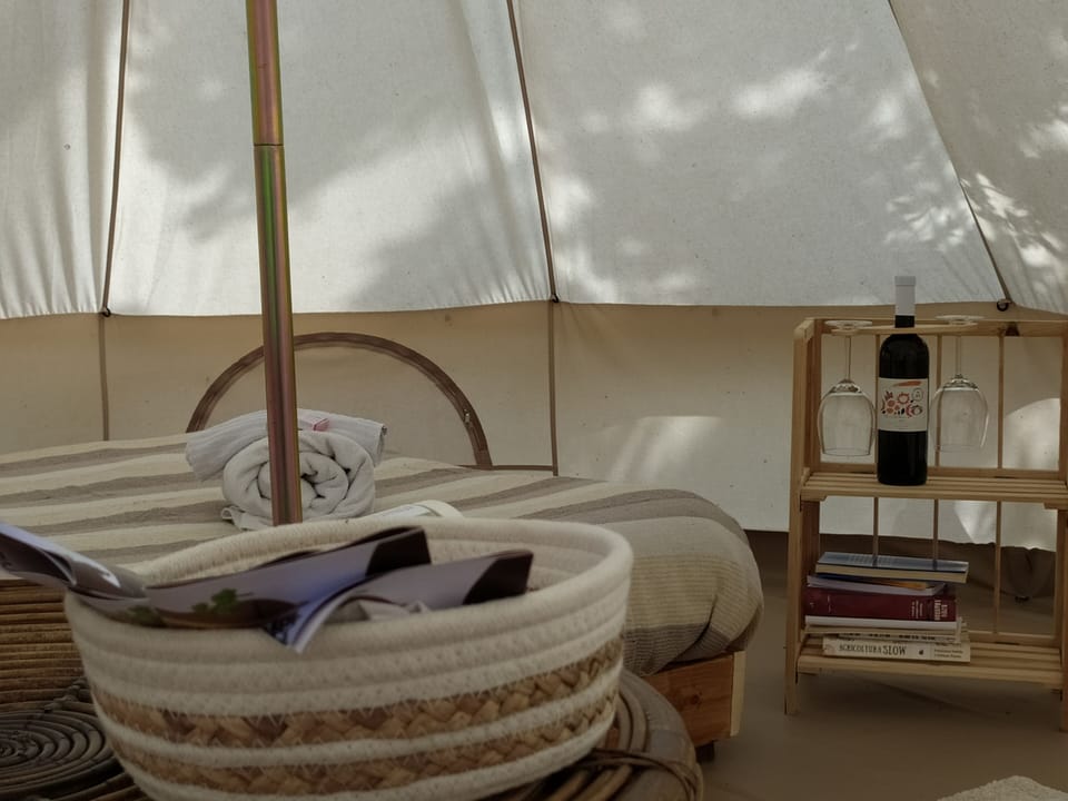 Exclusive Tent | Blackout drapes, free WiFi