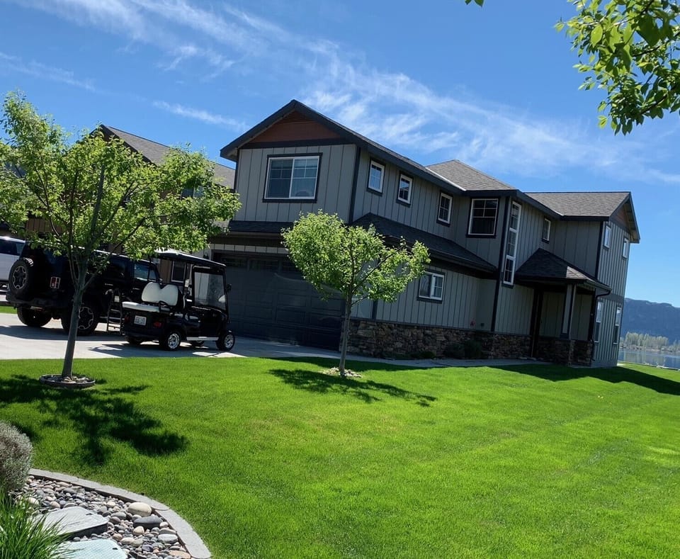 Front of the house
