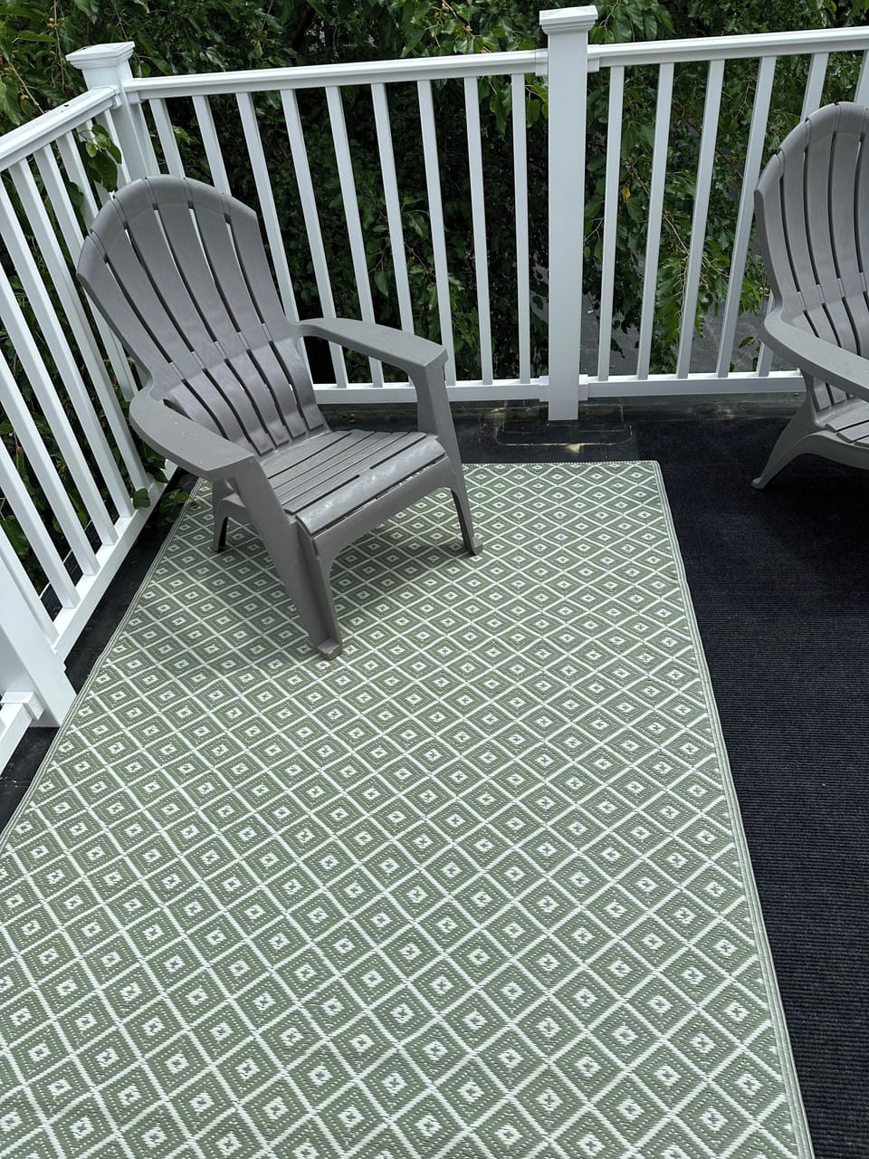 Relax out back on the porch