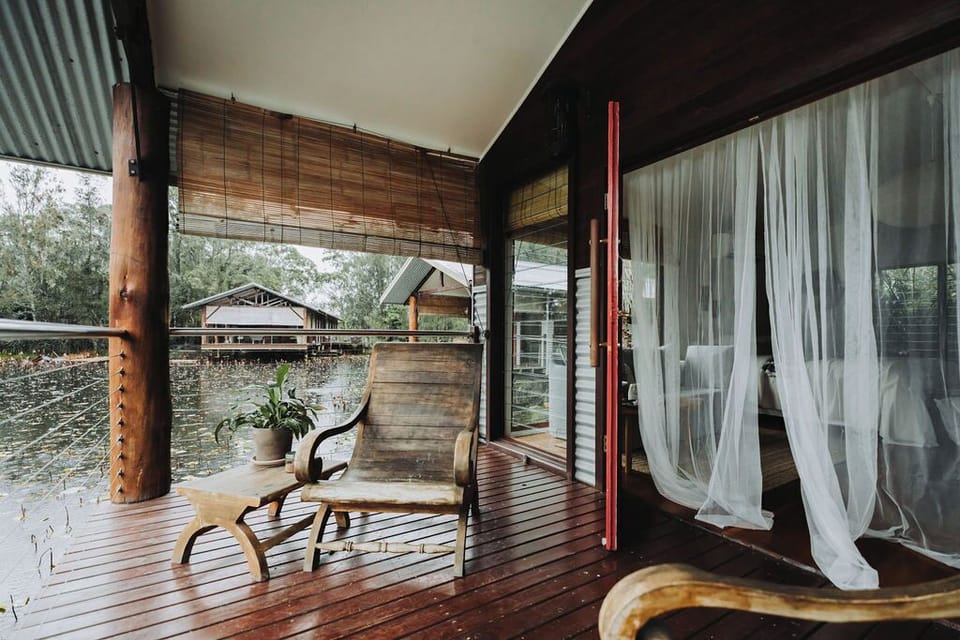 While away the day on your private deck